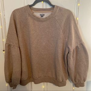 Puff sleeve aerie sweater